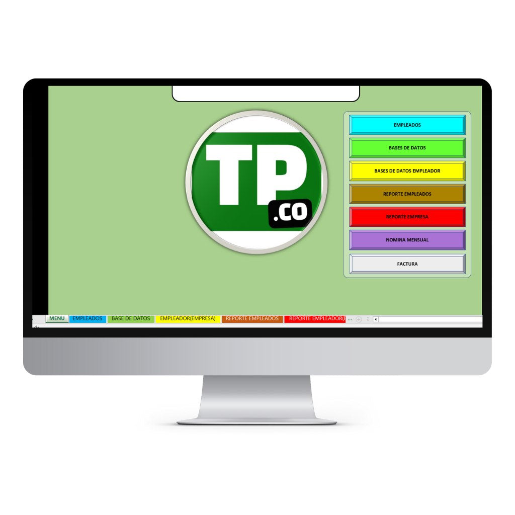 Plantilla en Excel de Nómina para pequeñas y medianas empresas
