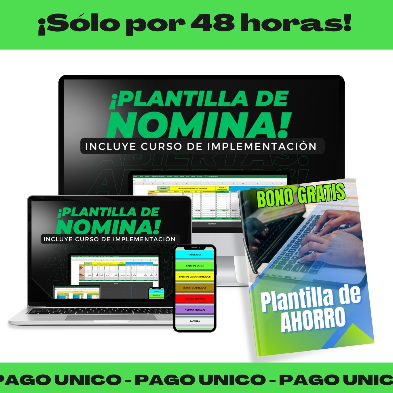 Plantilla en Excel de Nómina para pequeñas y medianas empresas