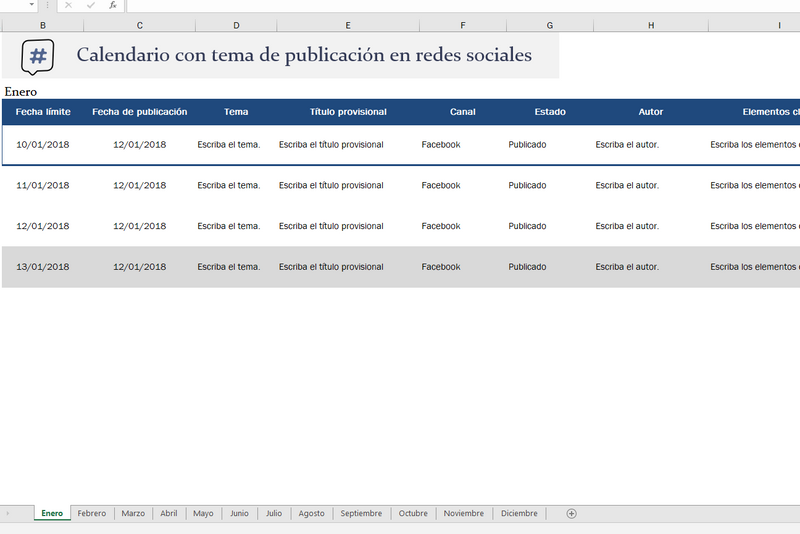 20 Plantillas de Excel Para Emprendedores