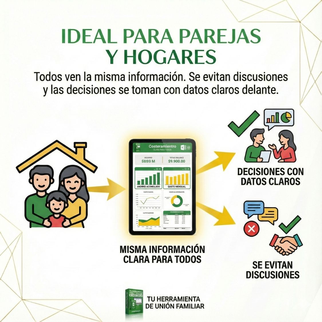 Plantilla de presupuesto familiar en Excel