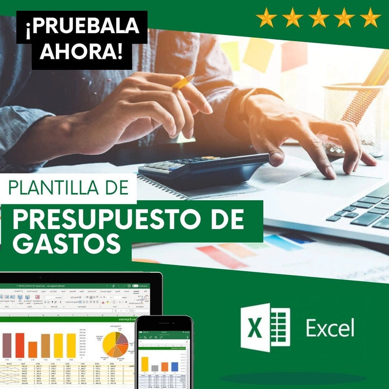 Plantilla de presupuesto de gastos para empresas