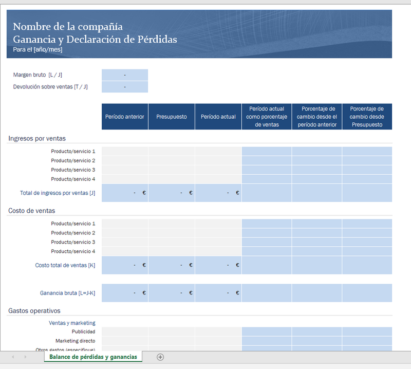 20 Plantillas de Excel Para Emprendedores