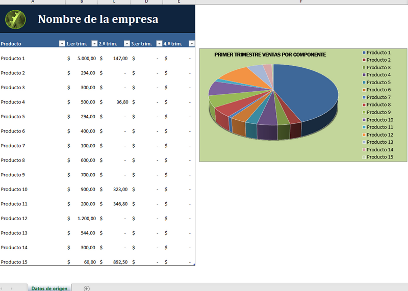 Pack de 10.000 plantillas de Excel